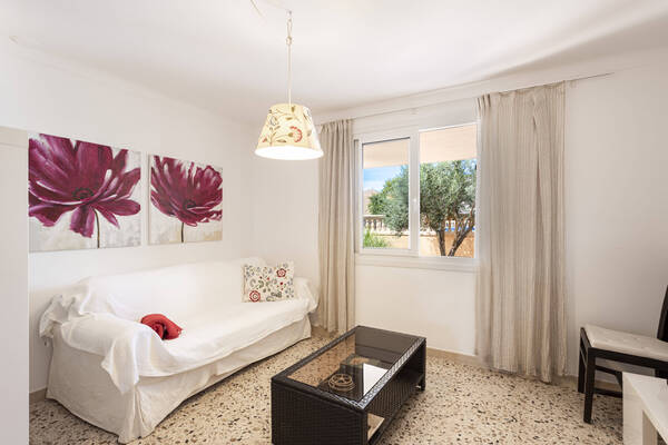Salón del apartamento de la planta baja